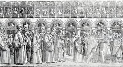 Dogal-Prozession, ca. 1555-60 von Matteo Pagani